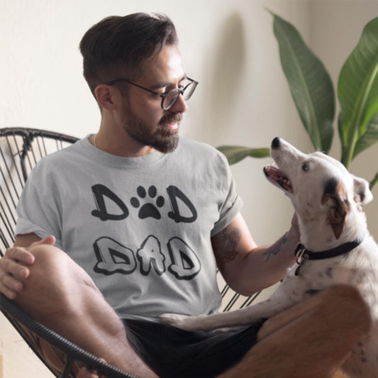 Dog Dad T-Shirt - Hondenhoek Kleding voor Baasjes - Hondenhoek.com