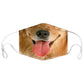 PETZZ Mondmasker Hondenprint - Koop Mondkapje online voor OV gebruik