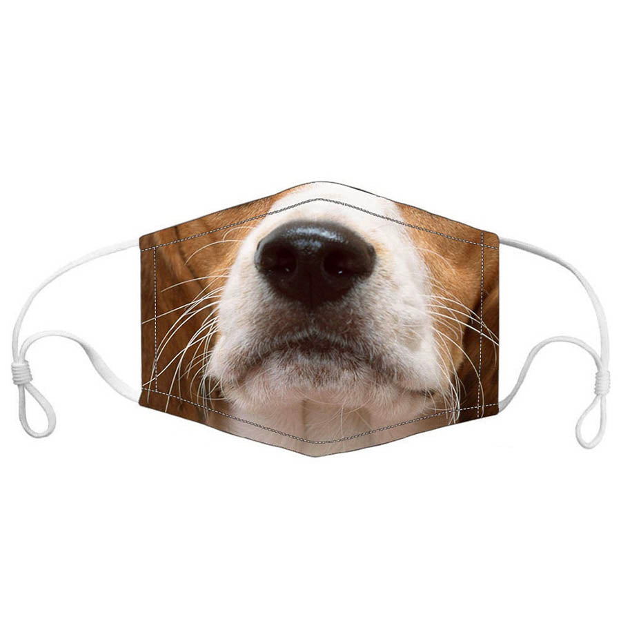 PETZZ Mondmasker Hondenprint - Koop Mondkapje online voor OV gebruik - Honden Mondmasker