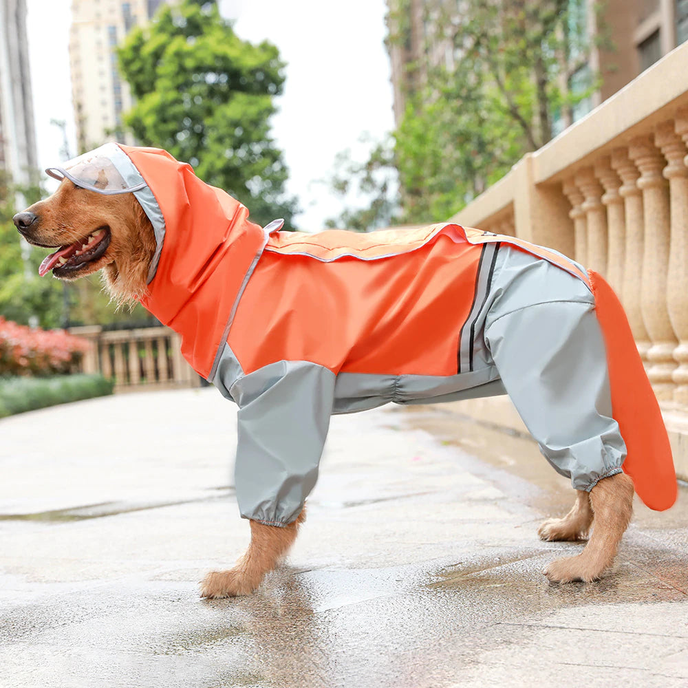 Luxe Regenjas voor Grotere Honden