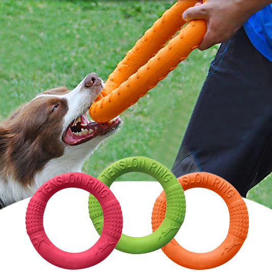 PETZZ™ Rubberen Ring - Eindeloos Speelplezier - Interactief Speelgoed