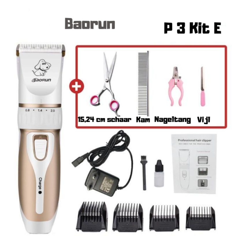 Baorun™ Silent Hair Clipper 