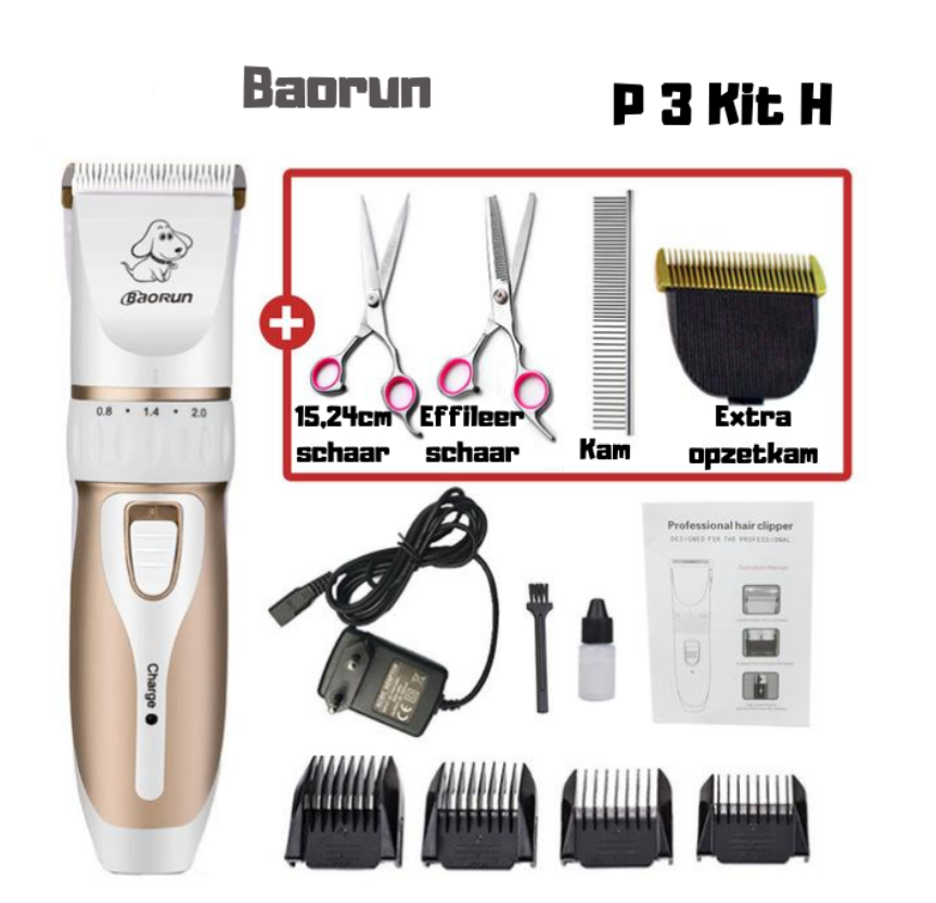 Baorun™ Silent Hair Clipper 