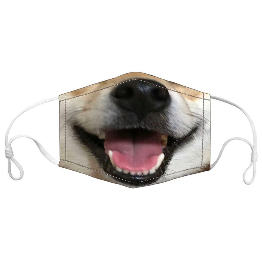 PETZZ Mondmasker Hondenprint - Koop Mondkapje online voor OV gebruik