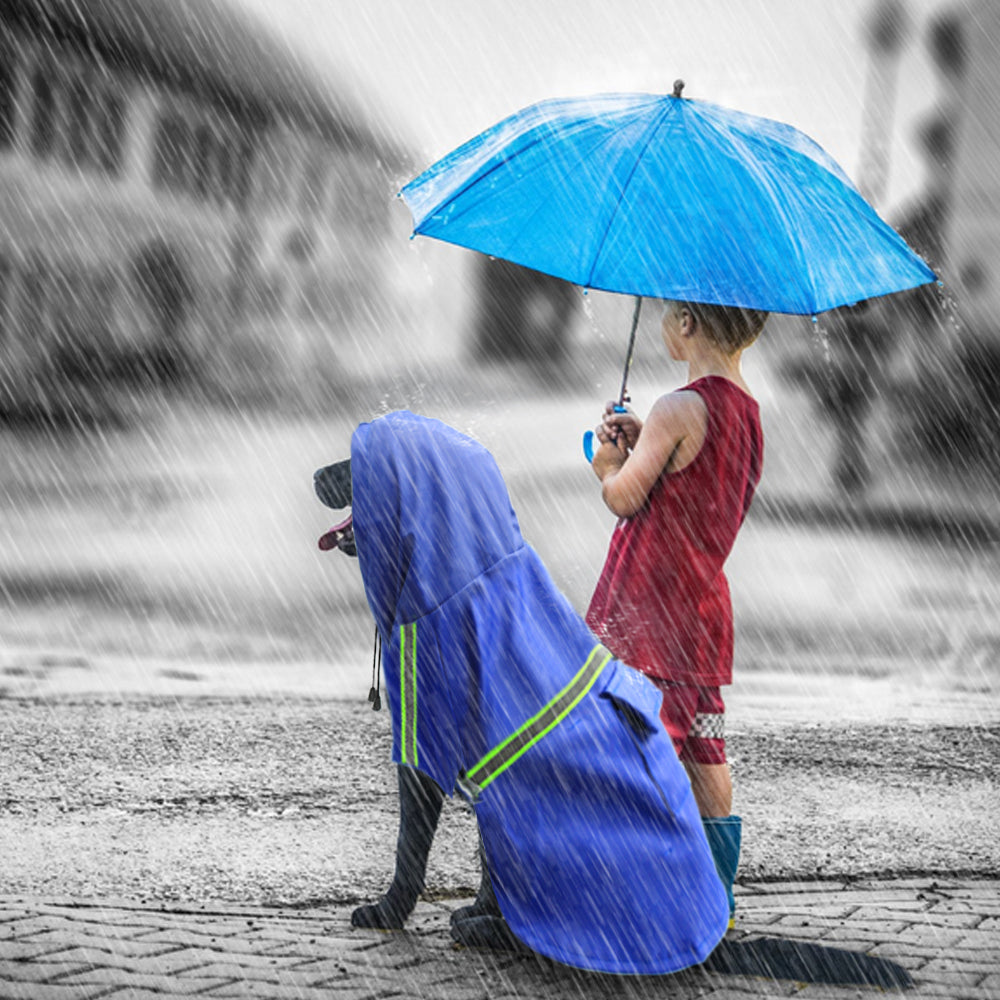 Hondenponcho - Geen Natte Hondenharen bij Regen - Hondenhoek