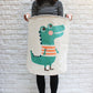 Adorable sac de rangement pour jouets pour chiens