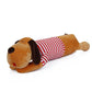 Peluche chien grandeur nature