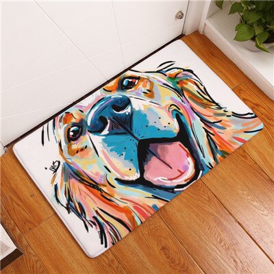 Cartoon Honden Deurmat - Prachtige Accessoires voor een hip Huis!