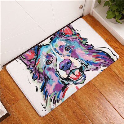 Cartoon Honden Deurmat - Prachtige Accessoires voor een hip Huis!