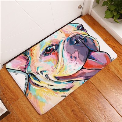 Cartoon Honden Deurmat - Prachtige Accessoires voor een hip Huis!