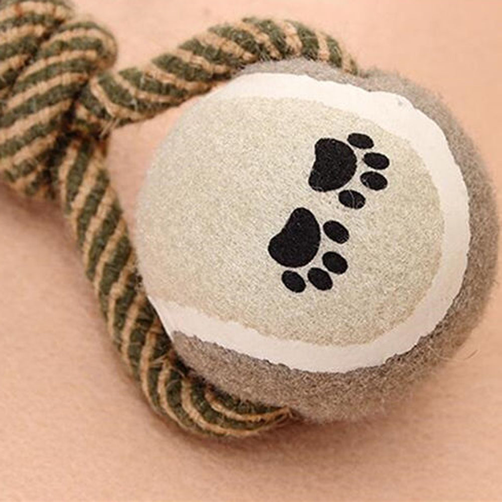 PETZZ Tennistouw - Eenvoudig speeltje voor uw hond - Hondenhoek Online