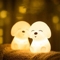 SiliconBuddy Kleurrijke Honden Lamp - Prachtig Licht - WOEF Boetiek
