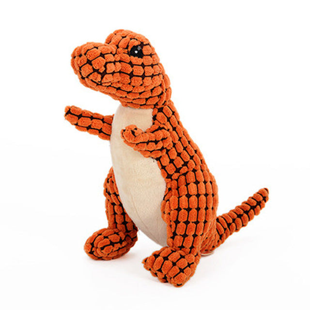 PETZZ Dinosaurus Knuffel - Stoere Speeltjes voor Honden - Hondenhoek