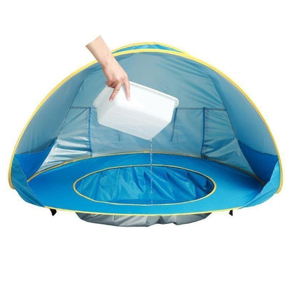 Watertent Deluxe - Houd Uw Hond Koel - Zwembad Met Overkapping