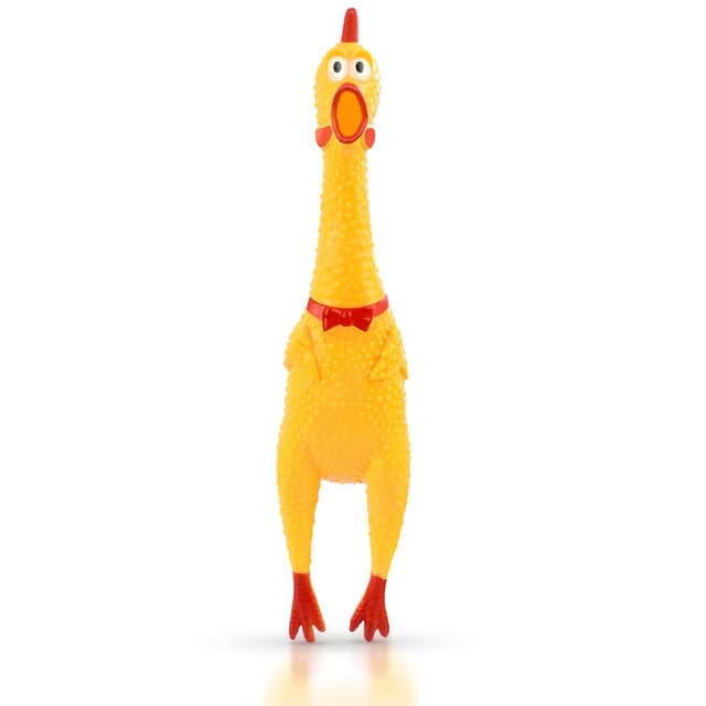 Squeaky Kip (Best seller 2020) - Perfect speeltje voor uw hond - WOEF