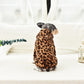 PETZZ Luipaard Fleece Warme Trui - Warme Hond in Winter - Hondenhoek Jas