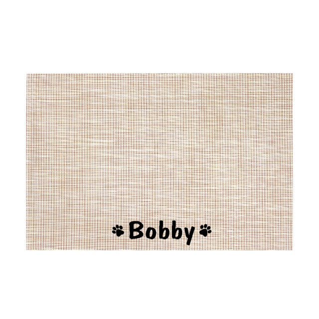 Gepersonaliseerde Voederbakmat - Waterdicht plezier op Hondenhoek.com