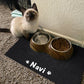 Gepersonaliseerde Voederbakmat - Waterdicht plezier op Hondenhoek.com