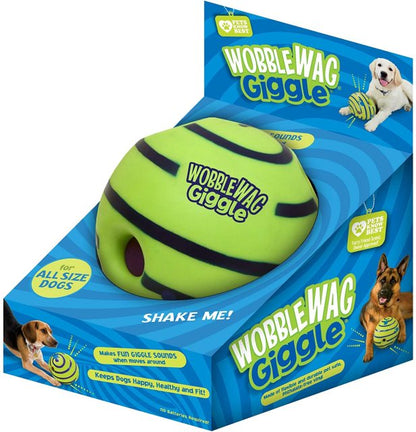 Wobble Wag Giggle Speelbal - Hondenspeelgoed met geluid - Hondenhoek
