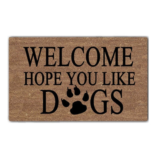Hope You Like Dogs Deurmat - Alles voor thuis - Hondenhoek.com Winkel