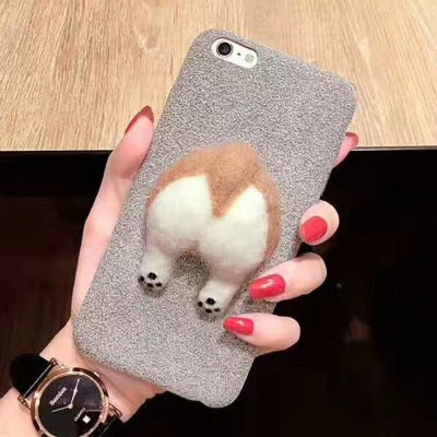 Corgi Coque et skin adhésive iPhone