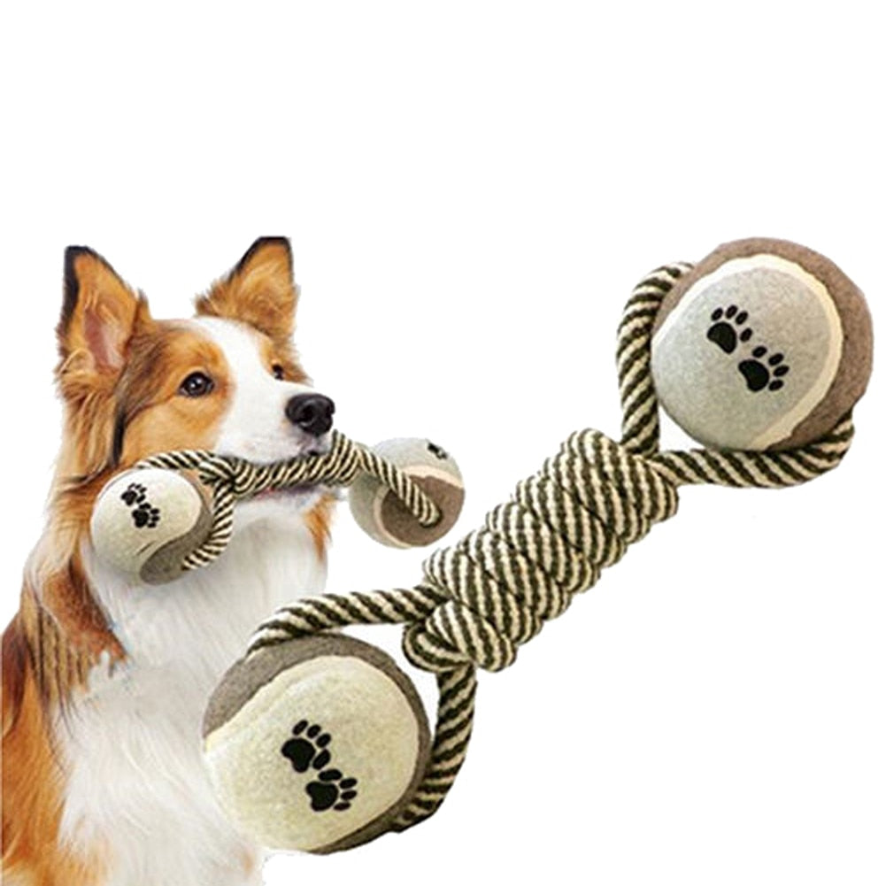 PETZZ Tennistouw - Eenvoudig speeltje voor uw hond - Hondenhoek Online