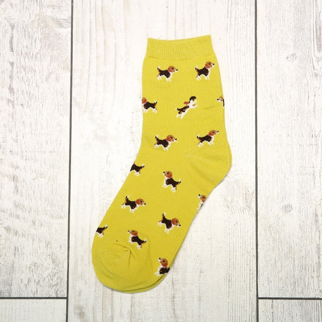 Doggo Beagle Sokken - Sokken voor Mensen - Hondenhoek Online Winkel