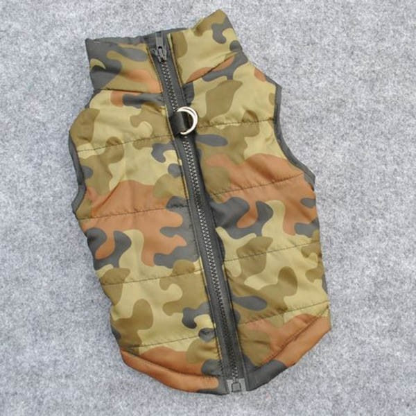 Warm dog coat