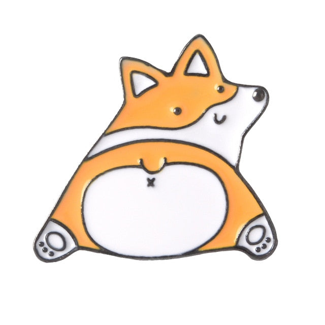 Doggo Corgi Pin voor Kleding - Toffe Items voor Baasjes - Hondenhoek