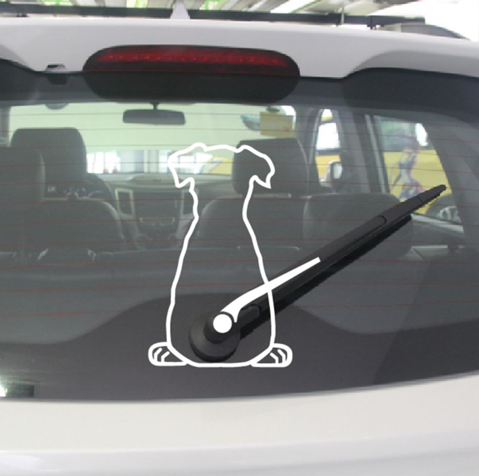 Auto Honden Stickers - Maak Uw Autoraam Mooi - De Hondenhoek Online