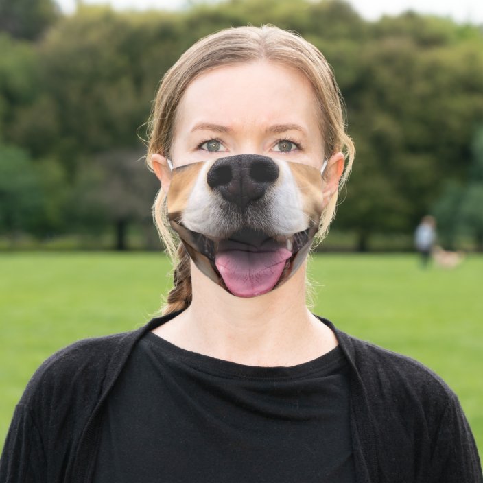 PETZZ Mondmasker Hondenprint - Koop Mondkapje online voor OV gebruik